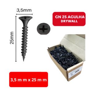 pf dw cab trombeta fenda phs p agulha 3.5x25mm 6x1