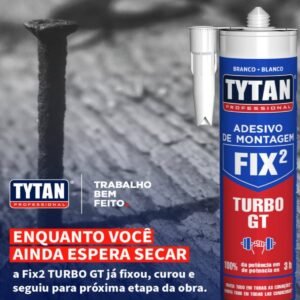 adesivo de montagem fix 2  turbo GT
