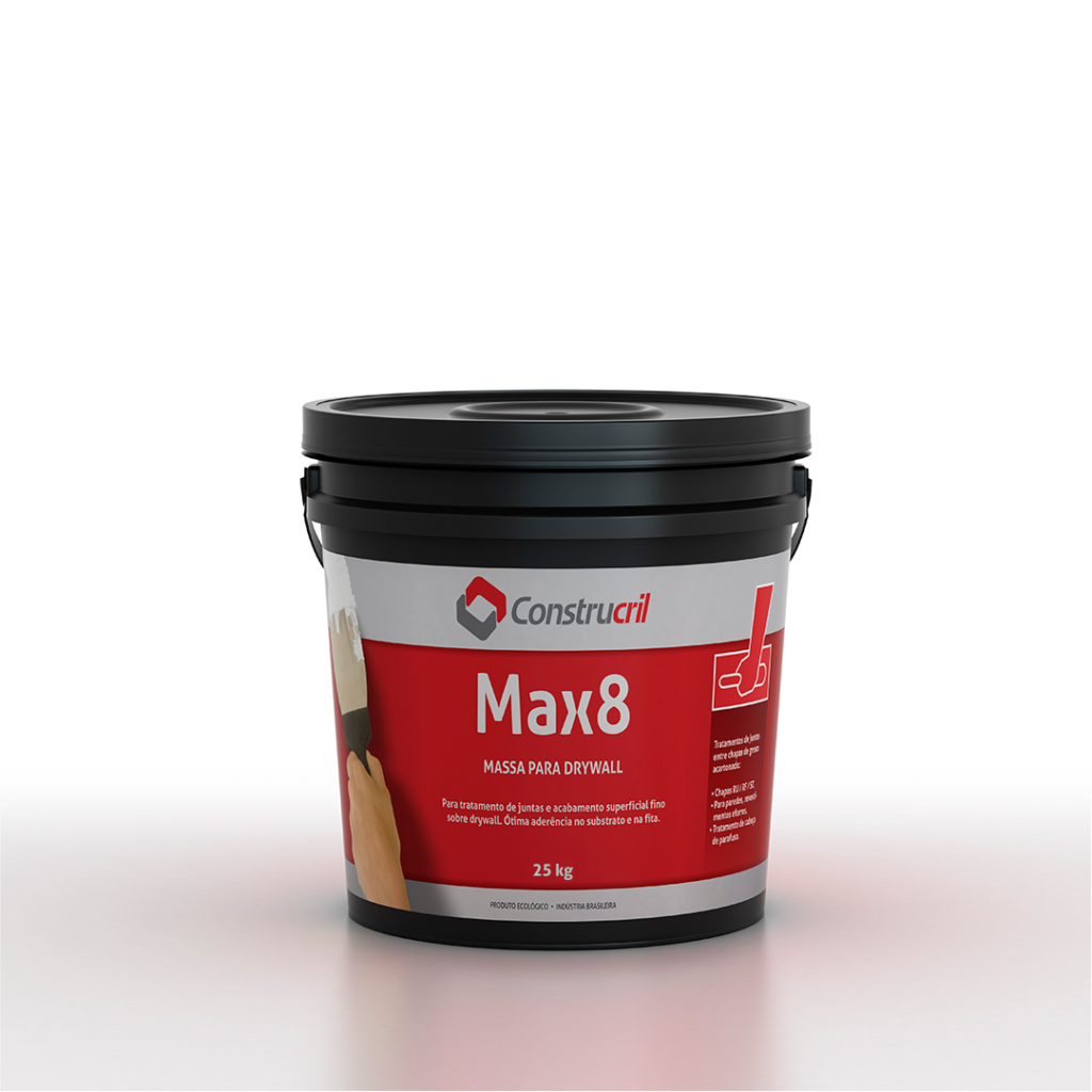 MASSA DE ACABAMENTO CONSTRUCRIL MAX 25KG