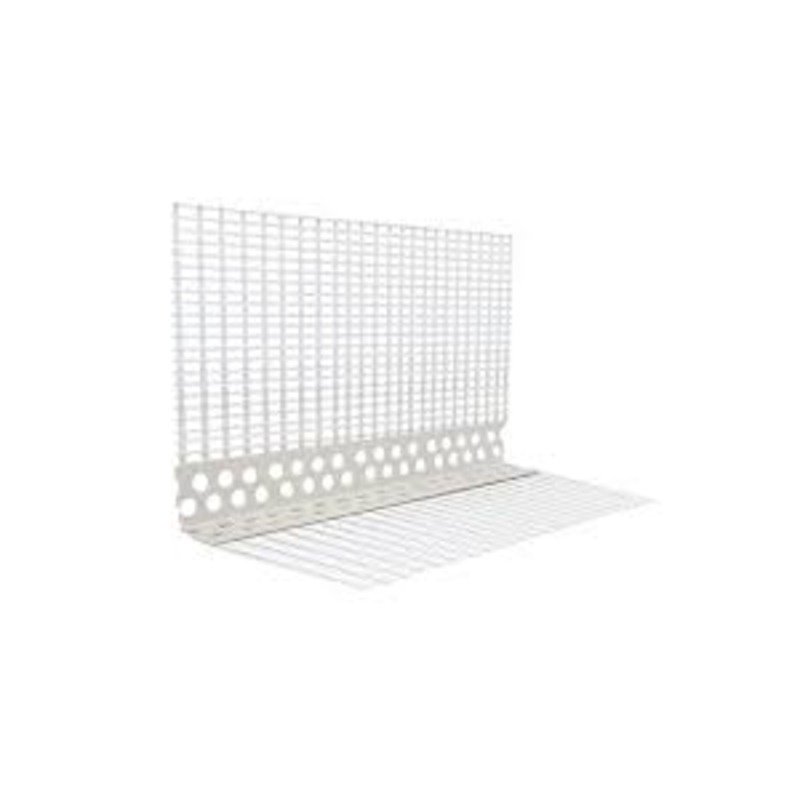 cantoneira pvc com tela de vidro .10